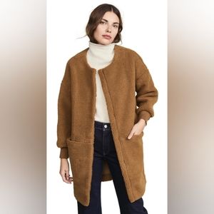 Madewell Bonded Sherpa Cocoon Coat